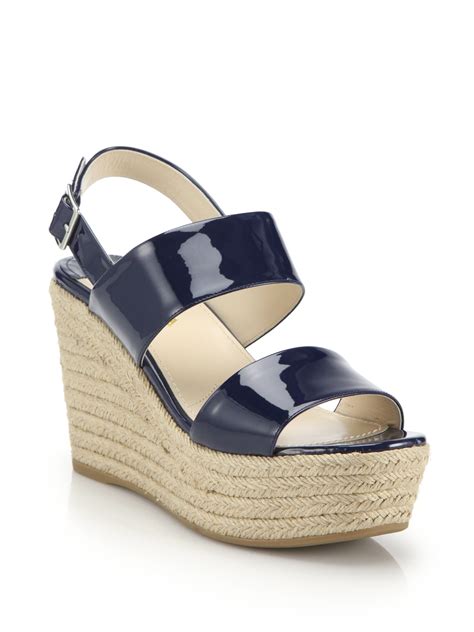 prada patent espadrille wedge sandal|prada platform espadrilles.